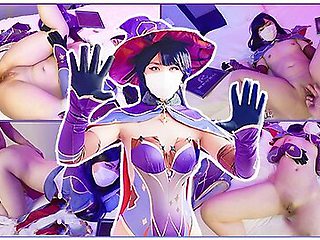 Mona From Genshin Impact Agree For Adult Vdieo Cuz She Really Need Some Mora!
