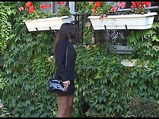 Redhead German MILF with Naturals Gets Shared in Vintage FFM Threesome