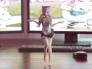 Mmd R-18 Anime Girls Sexy Dancing (clip 106)