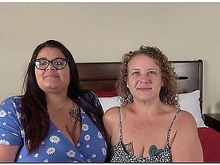 Amateurs - Casting Hot Big Tit Bbw Moms Wet Threesome Action