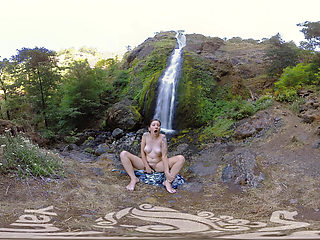 Horny Hiker Calliope Cums Hard