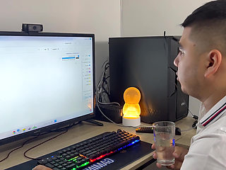 Alone at Home with My Stepbrother, I Need Some Cum