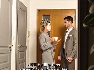 Victoria Nova and Alex Romero in a hot fetish video