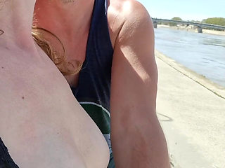 Risky Public Outdoor Make Out in France (very Hot)