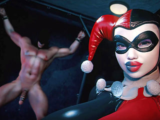 Locked in Chains: Harley Quinn Takes Full Control Over Batman (3D Realistic Sex Game) Ultra Quality