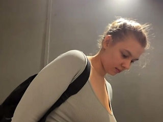 Fucking like crazy in a public gym