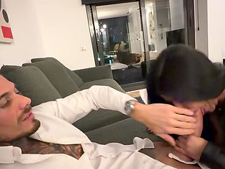 Doubleblowjob with My Friend Luiza Marcato