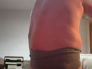 Horny Cross Dressing Striptease