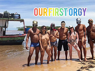 Hot Wives Gangbanged by Friends on a Boat in Salvador - Creampie & Moaning Action