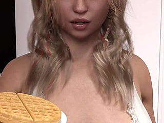 My Dorm 266 - First Time Sex with Kate Begins with Kiss and Undressing