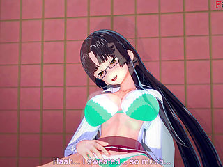 Hot teacher Rossweisse invites me to her house to fuck - HS DXD NTR Madness 13