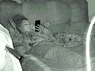 Wife Caught Chatting While Masturbating