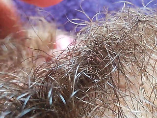 Extreme close up big clit orgasm intense clitoris stimulation