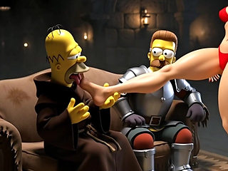 Private Cuckold Club. Exclusive 3D Simpsons Cartoon Parody