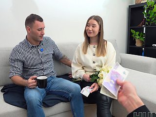Two hot babes, Charlie Dean and Amalia Davis, getting fucked from behind.