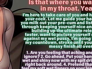 Ai Step-mommy Femdom Audio Asmr: I'll Help You Milk Your Aching Cock and Drain Your Balls My Good-boy. Handjob, Dirty Talk,