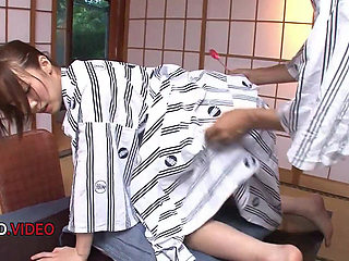 Intense Passion as Asian Hitomi Oki Toys Her Pussy Thoroughly