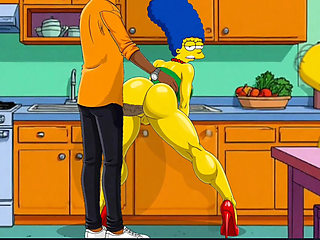 Married Housewife Fucked Anal in the Kitchen