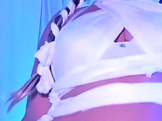 Halloween Party Leaves Gina Wrapped in Bandages and Full of Cum