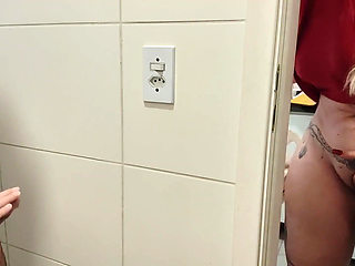 The Naughty Stepmother Watched Her Stepson Take a Shower
