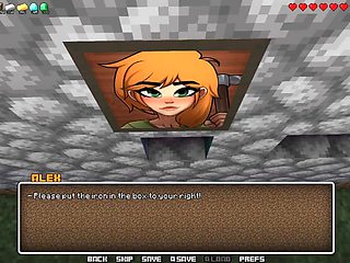 Minecraft Horny Craft - Part 3 - Alex Gives Blowjob to Steve by Loveskysanhentai