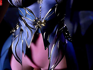 The Pixel Temptress: Big Boobs Awaken - 3D Animation Hentai