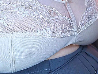 Naughty Granny Shows Her Hairy Pussy - BBW MILF Big Tits Homemade