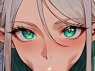 Anime Ai Elf Girl Blowjob