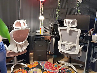 Buttcrack Exposed Dusting Home Office