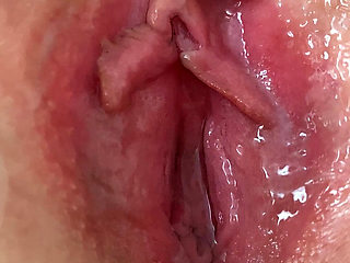 Extreme Close up Wet Pussy and Clit Orgasm