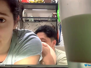 Glass of breast milk for my stepbrother