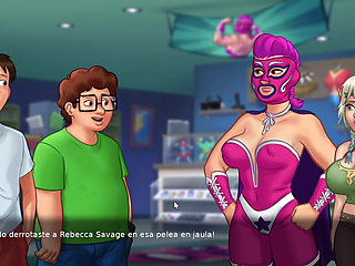 Sexy Fighter in Front of Us -summetime saga