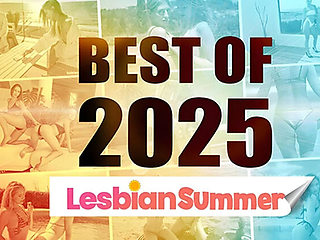 Lesbian Summer 2025 Compilation: Hot Babes Rebecca Volpetti & Lovita Fate Scissor and Eat Pussy Outdoor