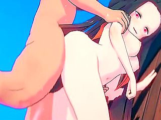 Demon Slayer Hentai - Nezuko Enjoying Being Fucked