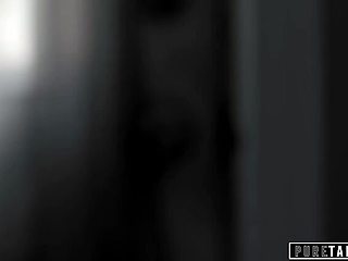PURE TABOO Teen Emily Willis Spanked & Creampied With Stepdad