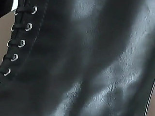 Employee Punishment for Poor Sales Performance, Sniffing Leather Boots, POV, Lady Victoria Valente