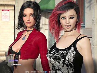 Hot animated 3D sex adventure with sultry redheads and big cartoon tits