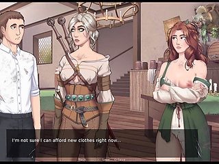 Cartoon movie, big boobs blonde, sexy but