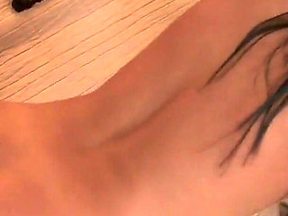 MILF gets her shaved cunt fucked after sucking cock