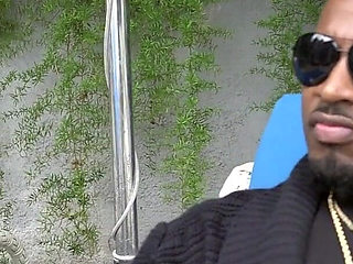 Curvy Black Slut with Saggy Massive Tits Rides BBC Monster and Gulps Drool