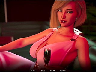 First-time player explores an uncensored hentai visual novel in the shower