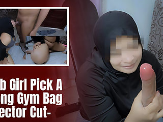 dc Asian Hijab Girl Pick a Wrong Gym Bag, Dildo in Her Pussy and Dick in Her Mouth - Minokiiko