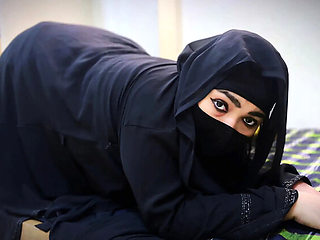 Arab MILF Aunty Rough Anal Fuck by Step Uncle in Next Room - Aria Mia