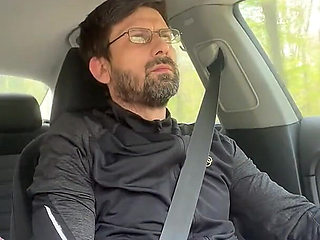 She Couldn’t Wait - MILF Blowjob & Handjob While Driving - Public Car Sex Kingyordanov