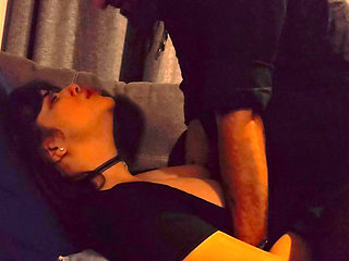 Post-burlesque Passion Fuck: Dress up Tease, Sloppy Blowjob, Rough Doggy, Pillow Missionary Orgasm & Condom Creampie