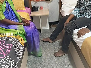 Indian Step Mom Blowjob and Doggy Style with Teen Son in Front of Step Dad - Homemade HD