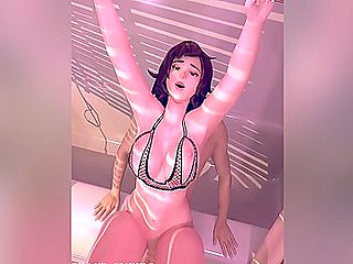 Mei Enjoys A Huge Cock In The Bathroom Angle 3