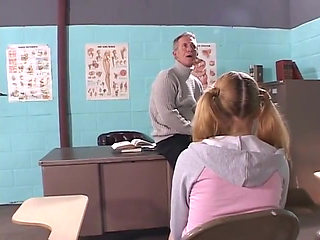 I lick the pussy of this young student