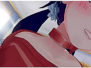 Miside Asmr Vr Roleplay Crazy Cutie Mita Comes Into Your World Pov - Lewd - Ear Licks