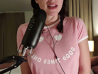 Innocent german Schoolgirl masturbating for you (ASMR JOI)